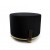 Пуф 55х40см Misa Velvet черен